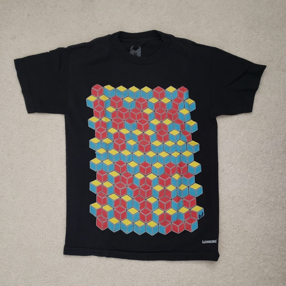 IMKING geometric shirt size small